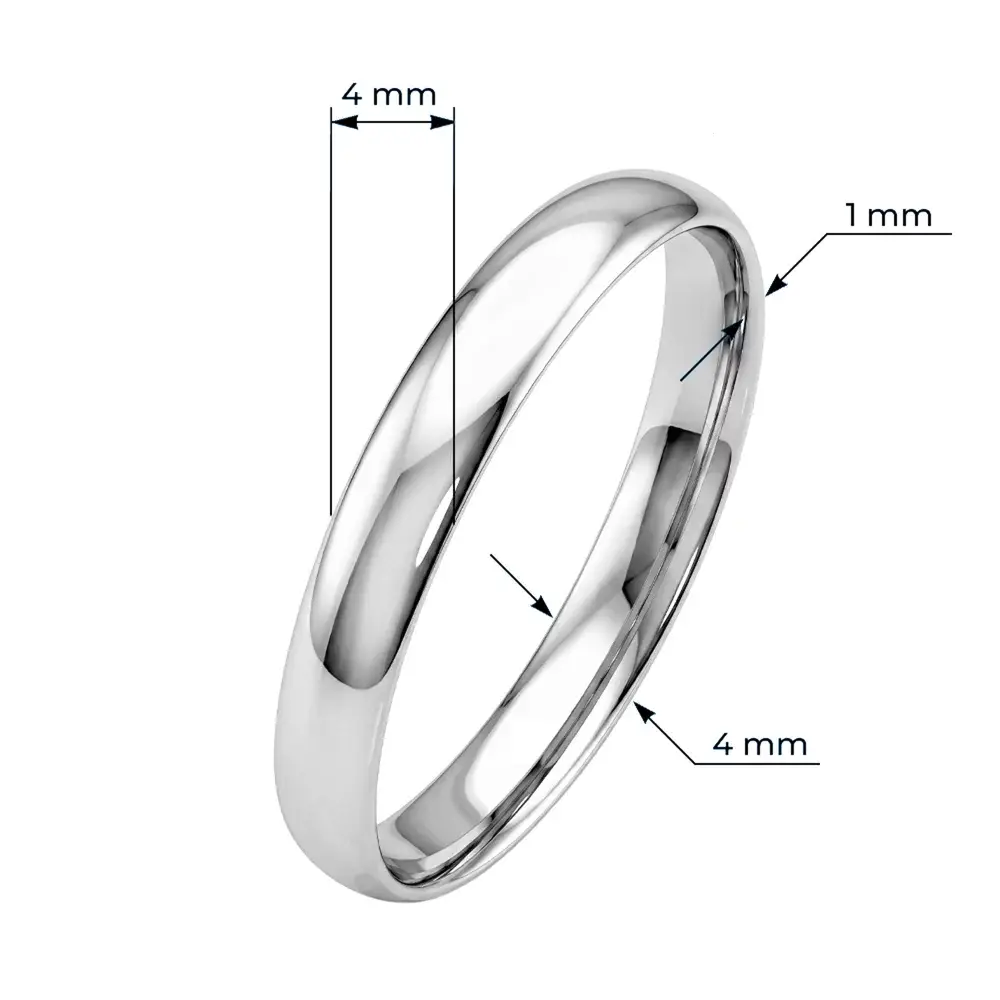 Кольцо из серебра 925 пробы 6