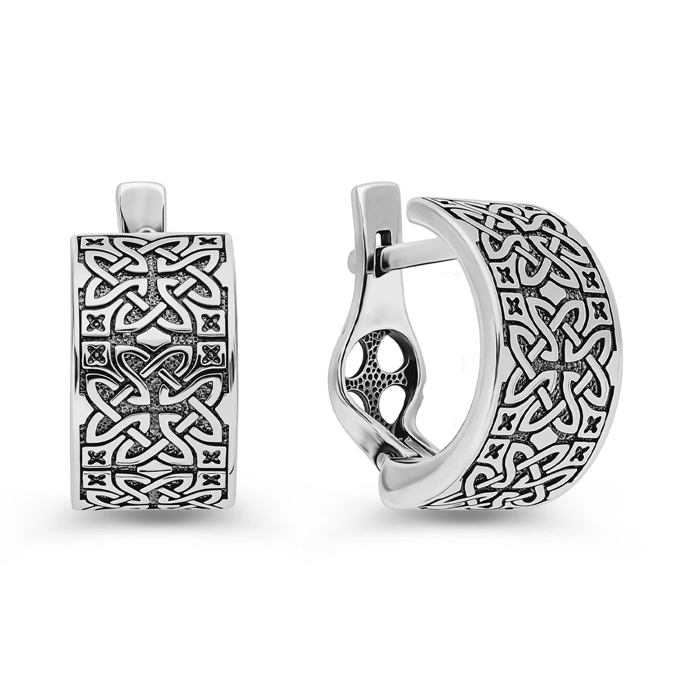 Серьги из серебра 925 пробы