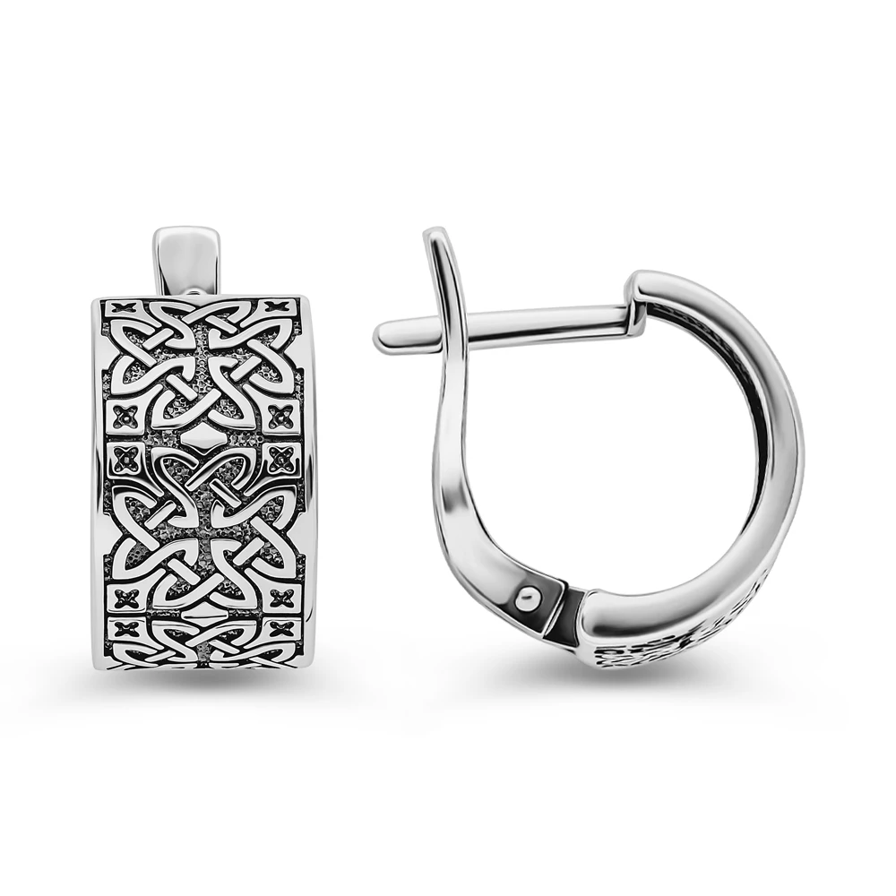 Серьги из серебра 925 пробы