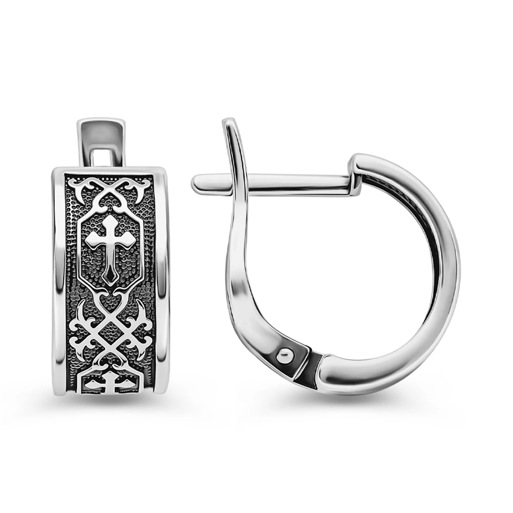 Серьги из серебра 925 пробы