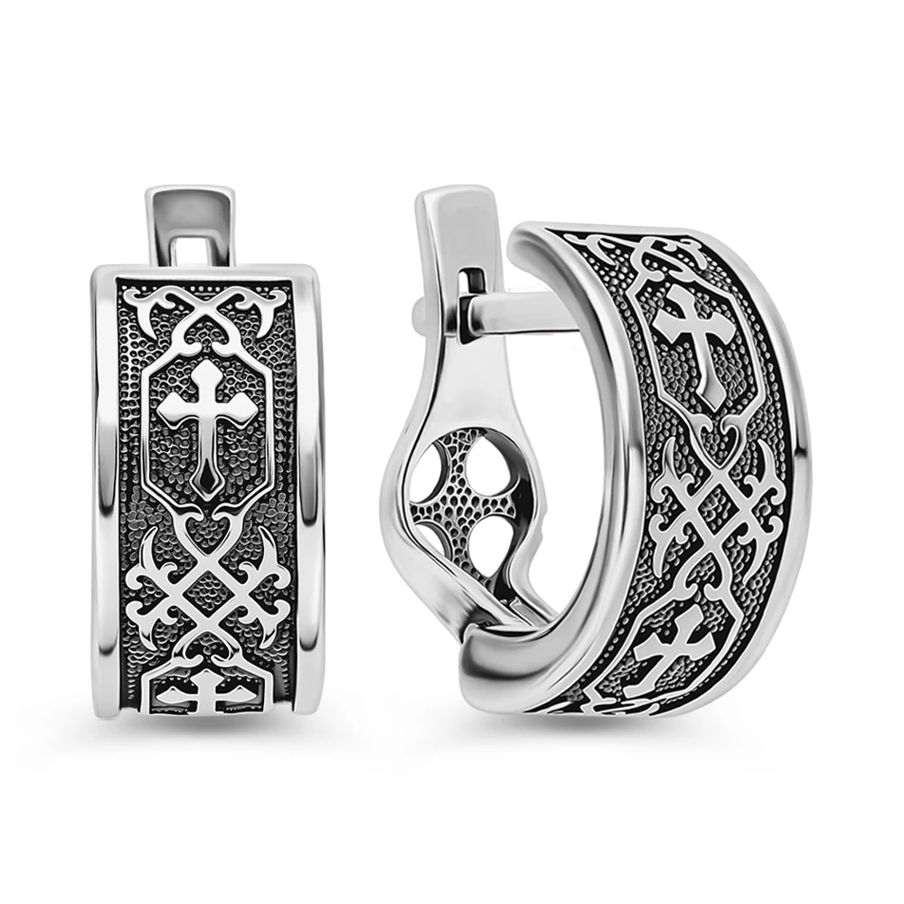 Серьги из серебра 925 пробы