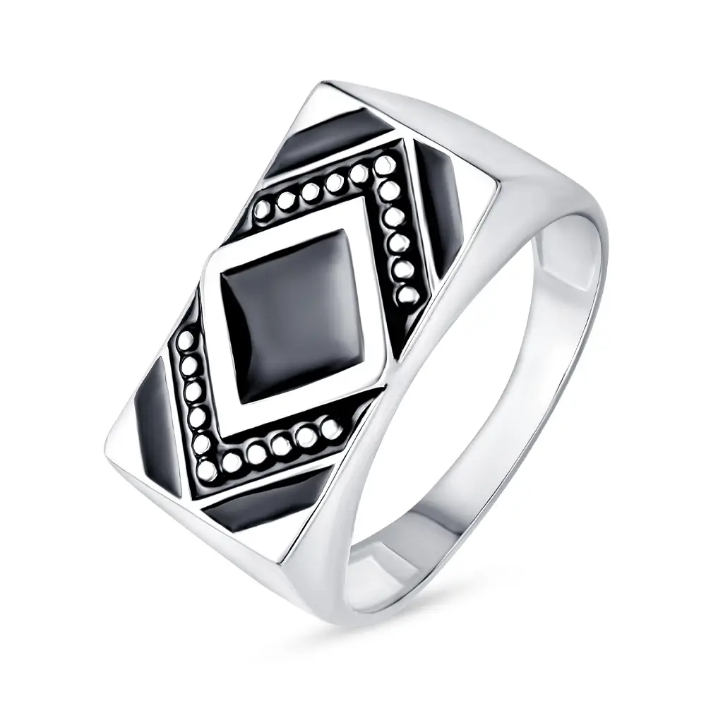 Кольцо из серебра 925 пробы 1
