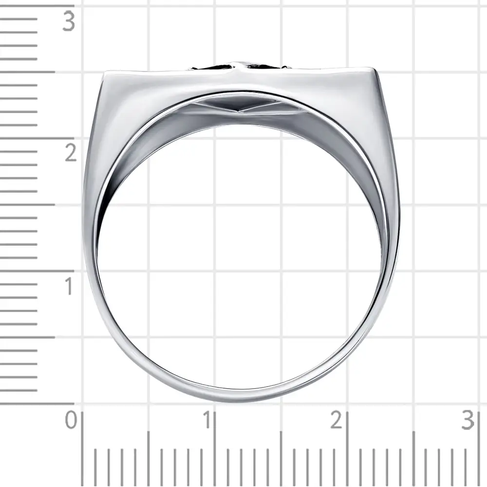 Кольцо из серебра 925 пробы 4