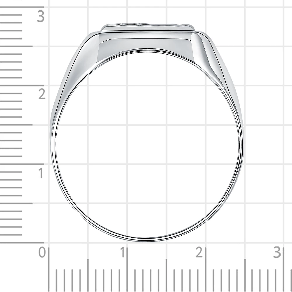 Кольцо из серебра 925 пробы 3