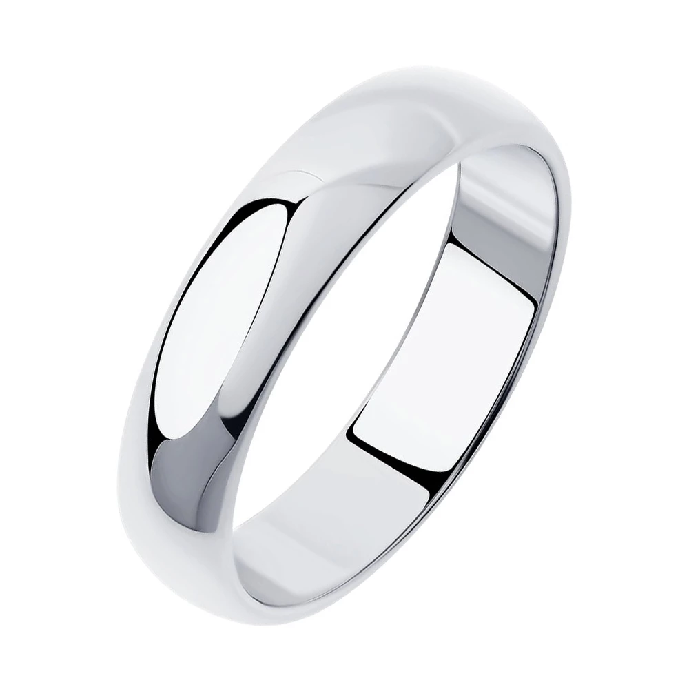 Кольцо обручальное из серебра 925 пробы Кольцо обручальное из серебра 925 пробы