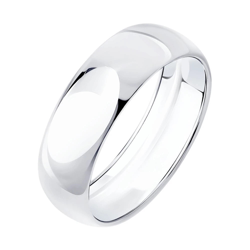 Кольцо обручальное из серебра 925 пробы Кольцо обручальное из серебра 925 пробы