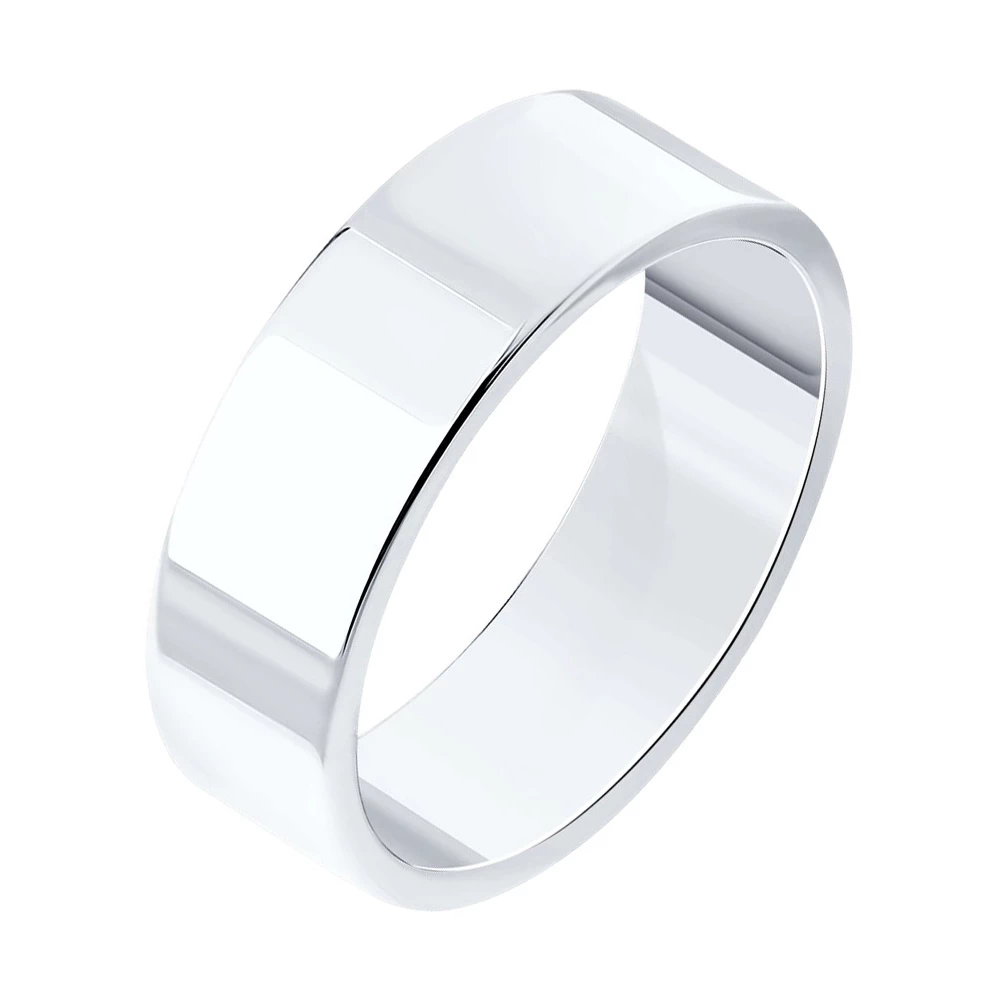 Кольцо обручальное из серебра 925 пробы Кольцо обручальное из серебра 925 пробы