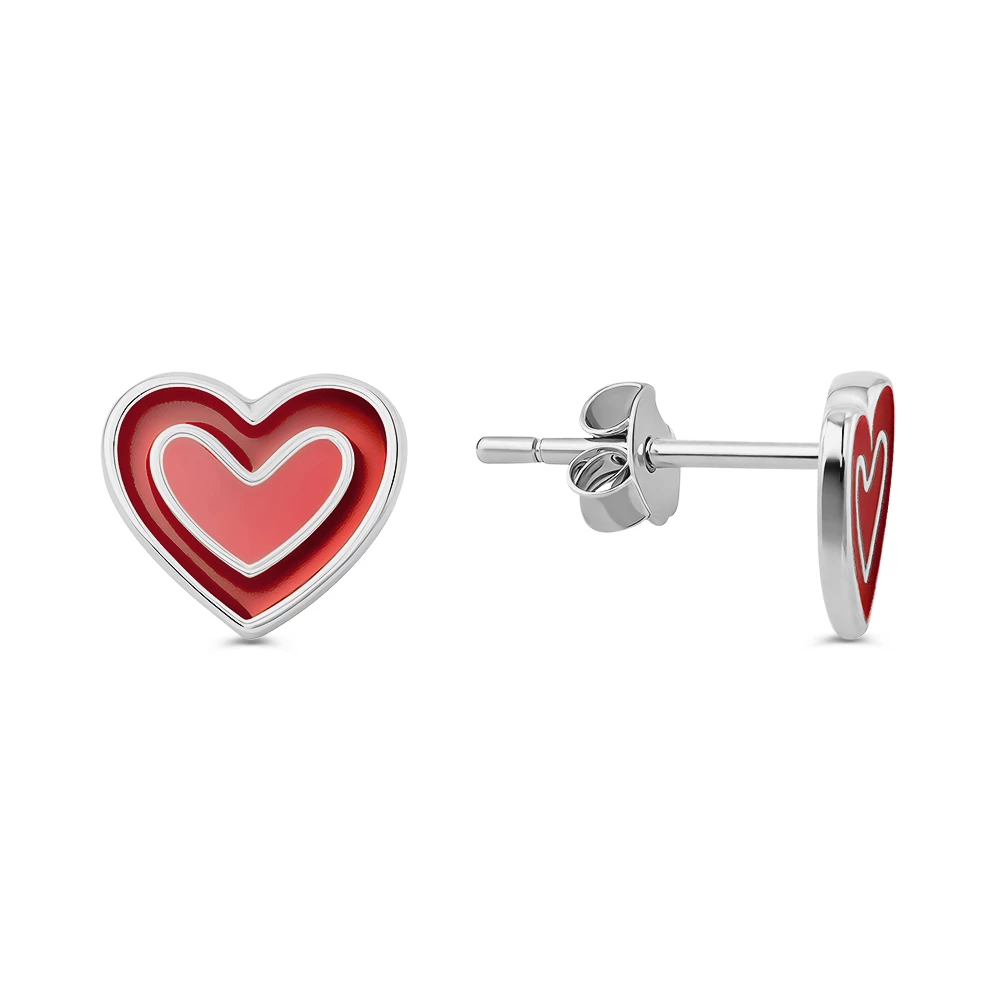 Серьги детские из серебра 925 пробы