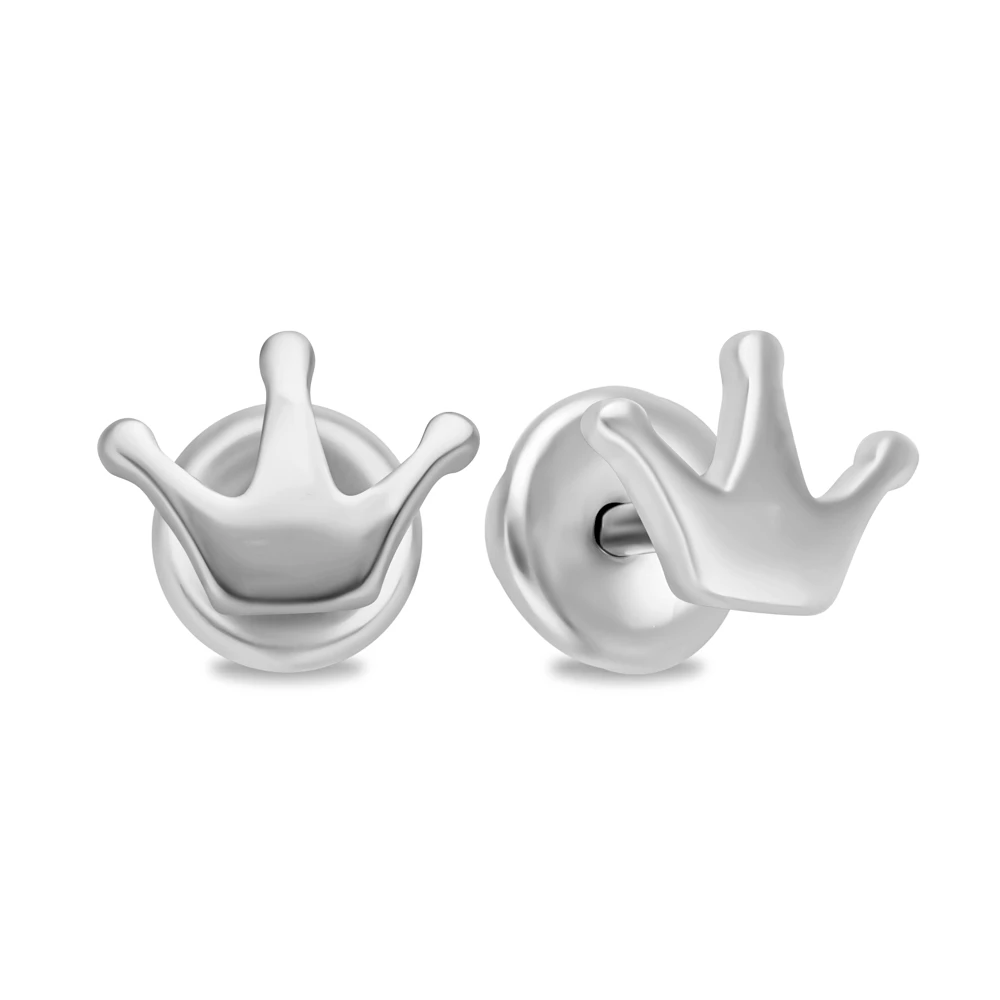 Серьги детские из серебра 925 пробы 1