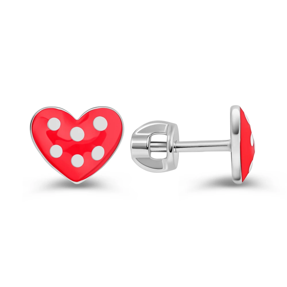 Серьги детские из серебра 925 пробы