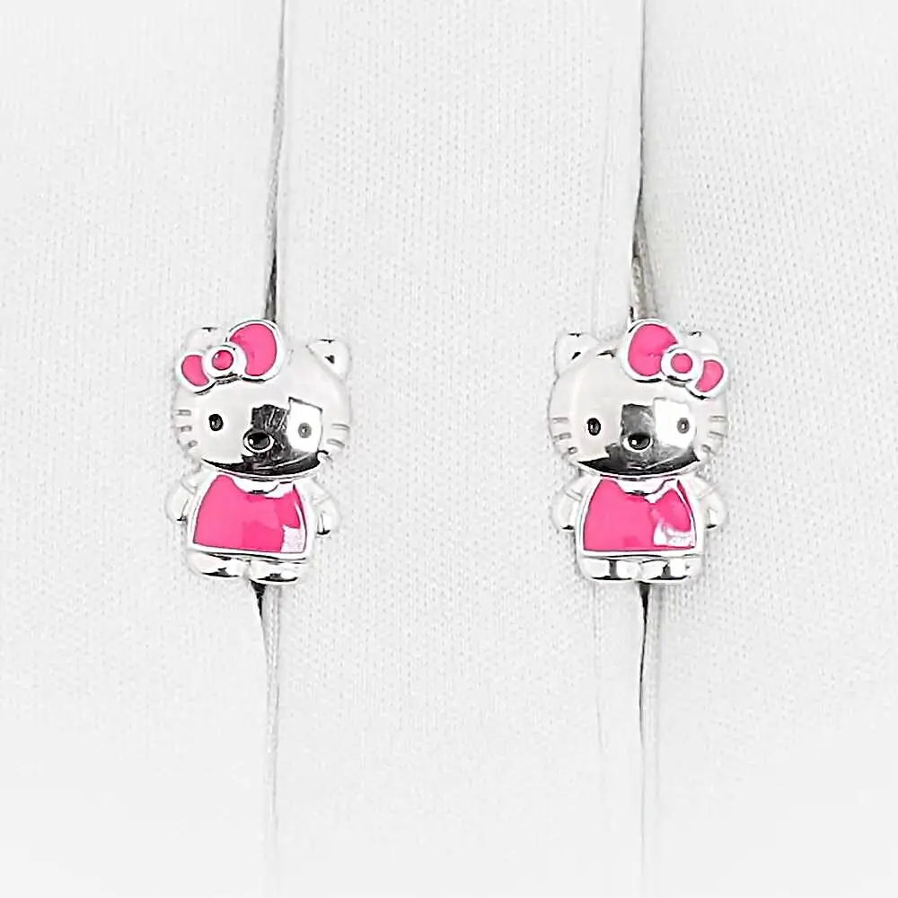 Серьги детские из серебра 925 пробы 2