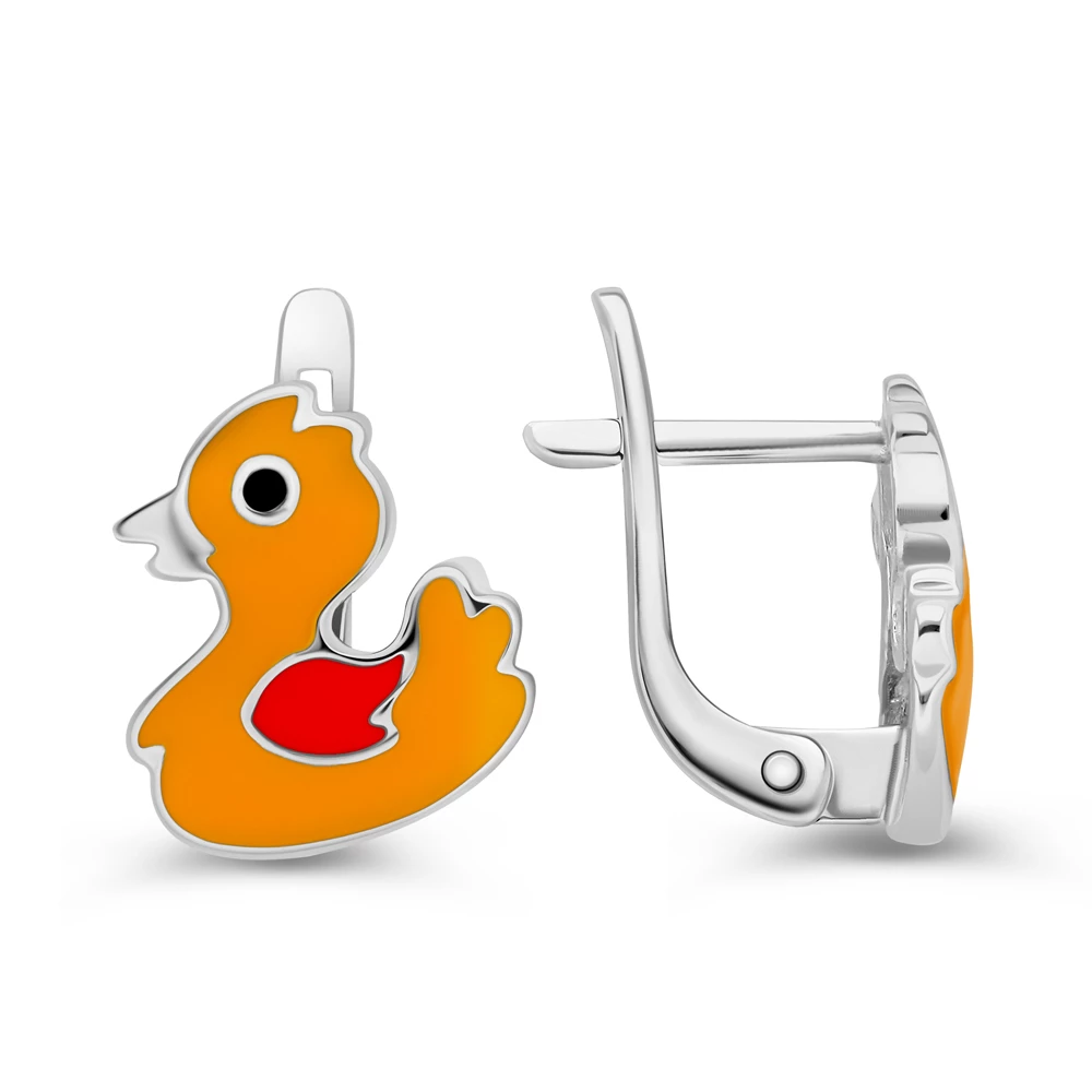Серьги детские из серебра 925 пробы