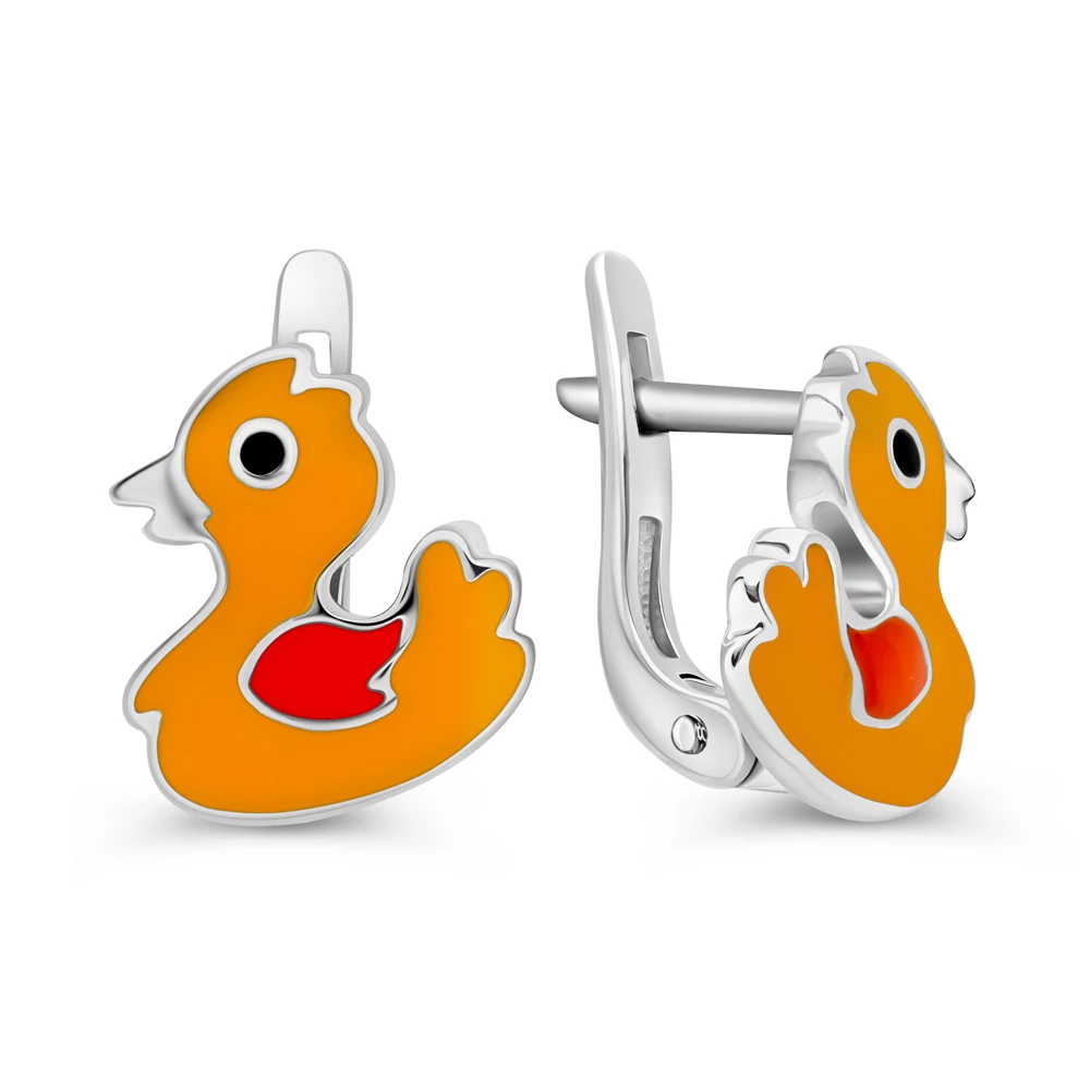 Серьги детские из серебра 925 пробы