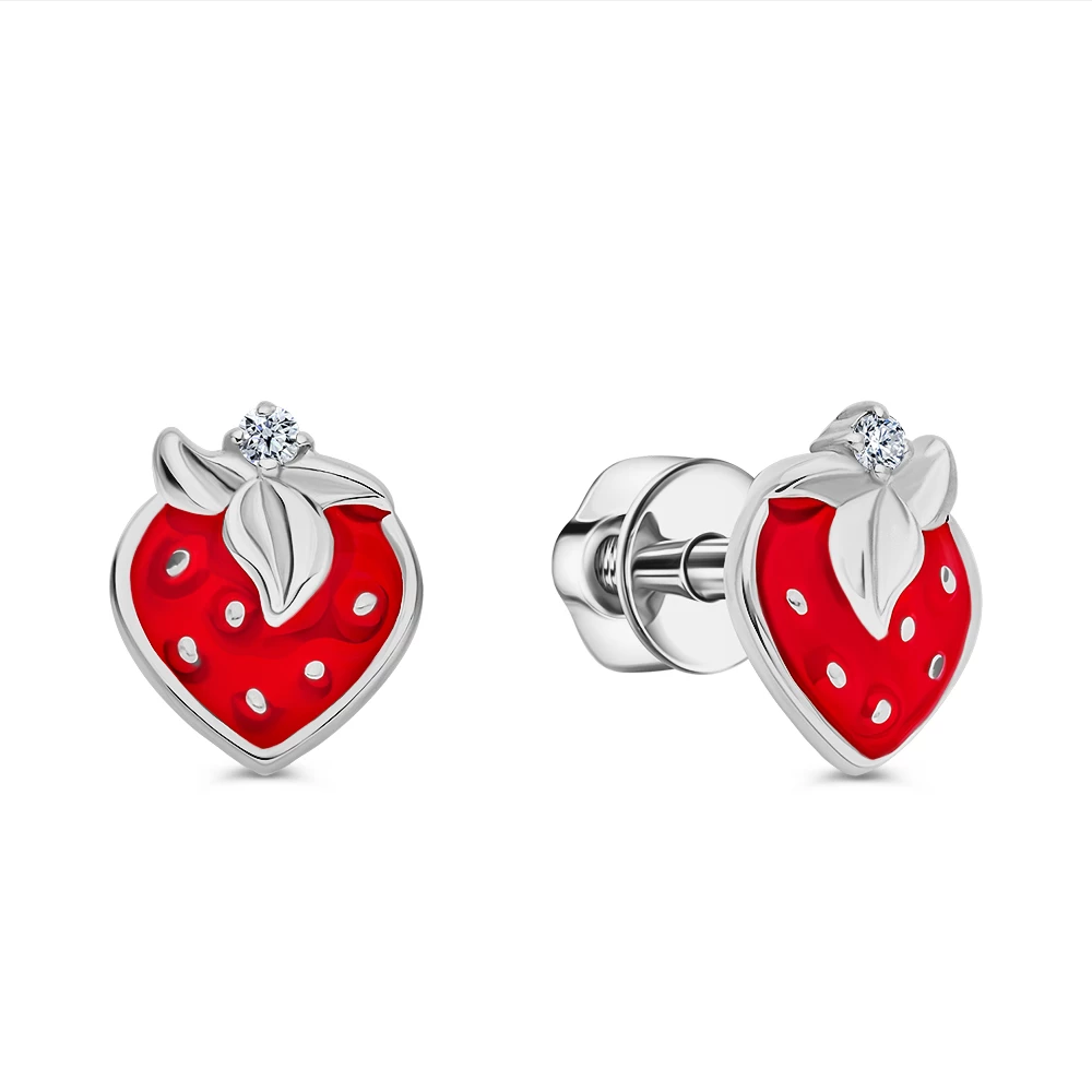 Серьги детские из серебра 925 пробы