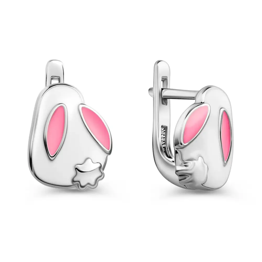 Серьги детские из серебра 925 пробы