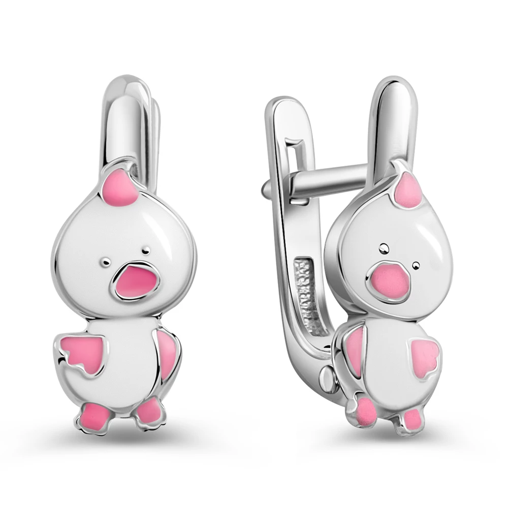 Серьги детские из серебра 925 пробы