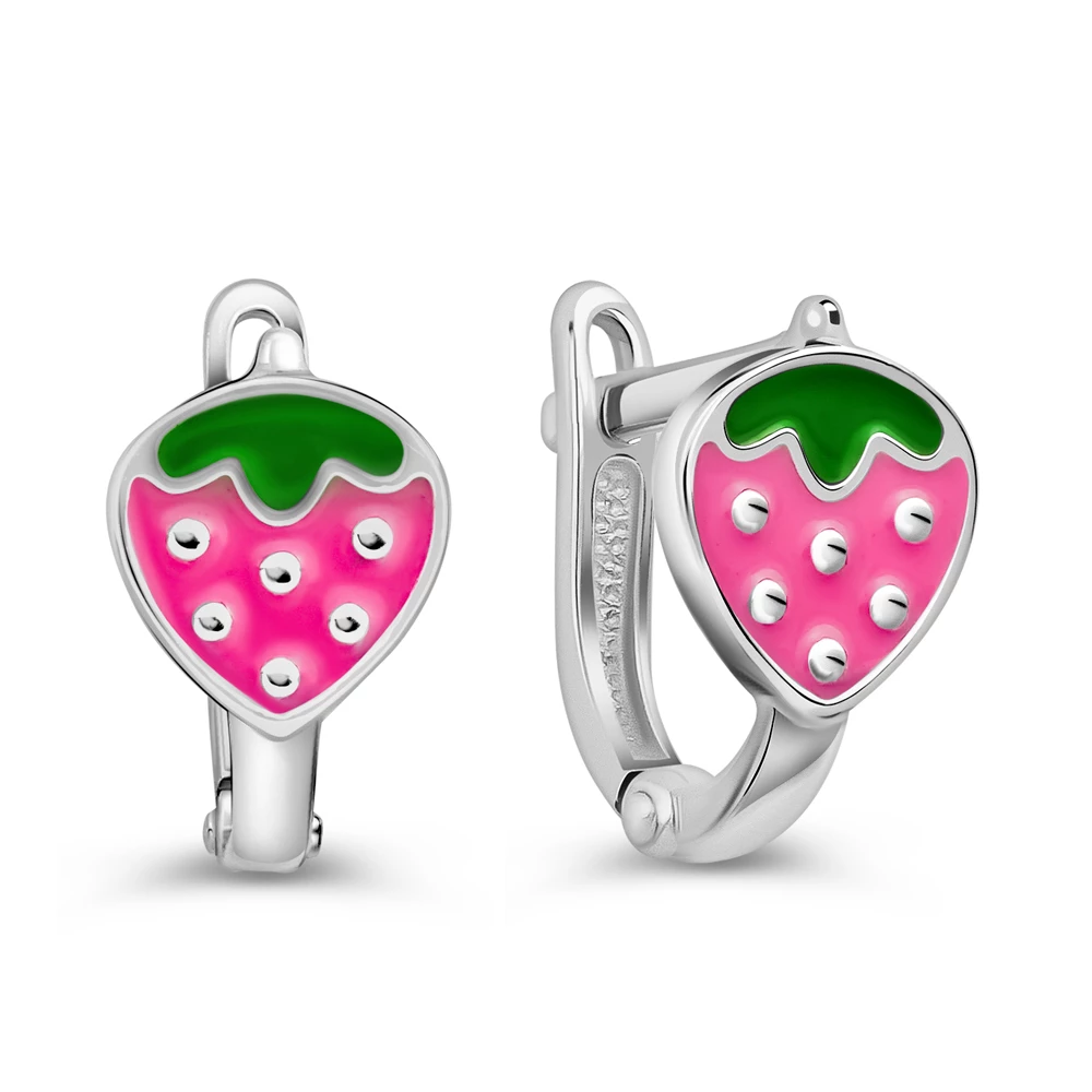 Серьги детские из серебра 925 пробы
