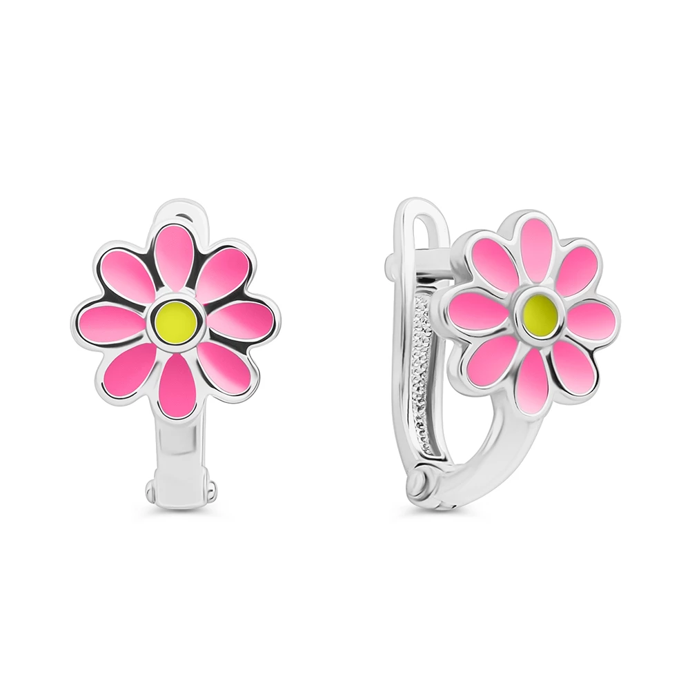 Серьги детские из серебра 925 пробы
