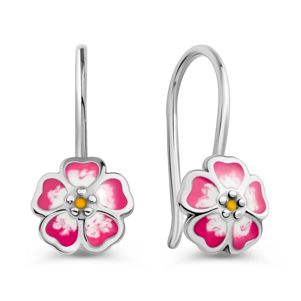 Серьги детские из серебра 925 пробы