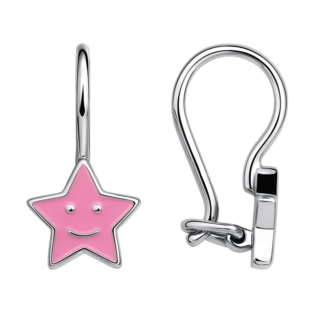 Серьги детские из серебра 925 пробы