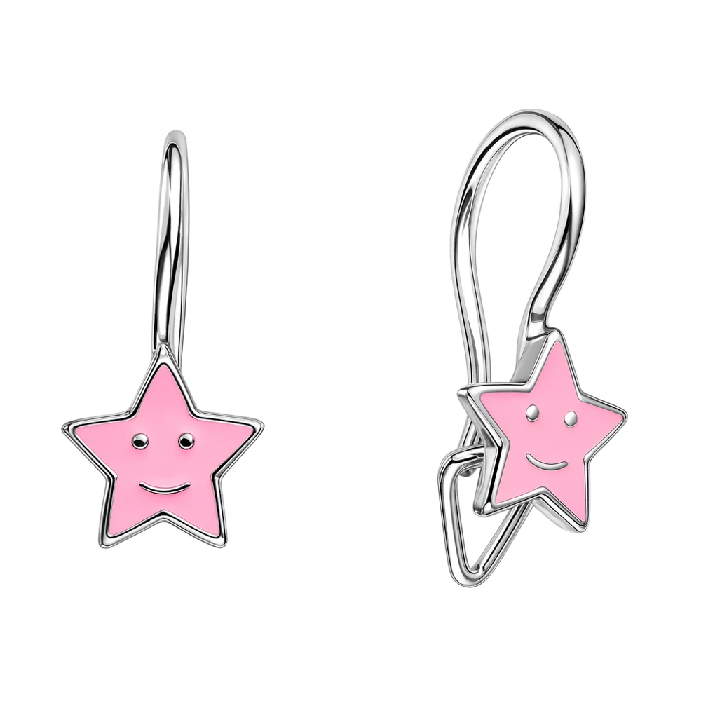 Серьги детские из серебра 925 пробы