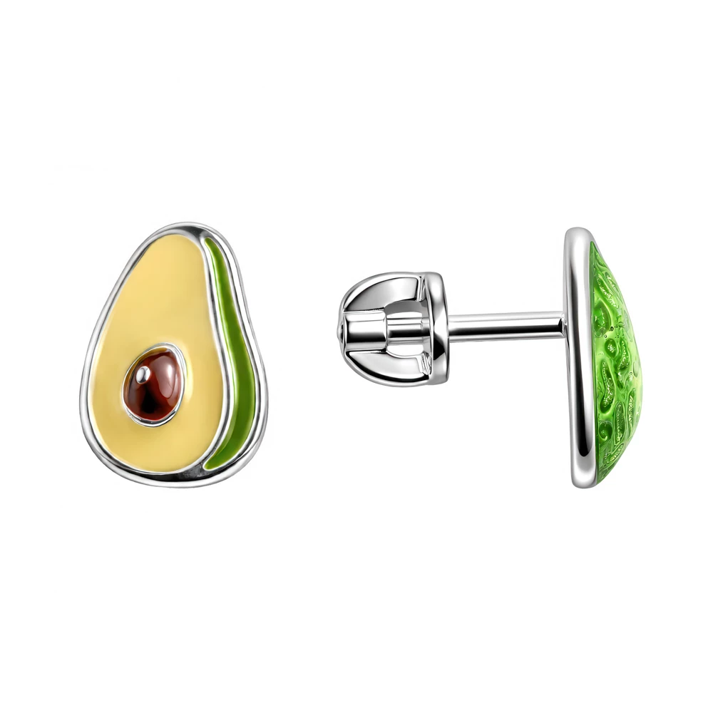 Серьги детские из серебра 925 пробы