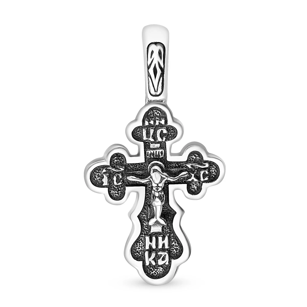 Крестик из серебра 925 пробы 1