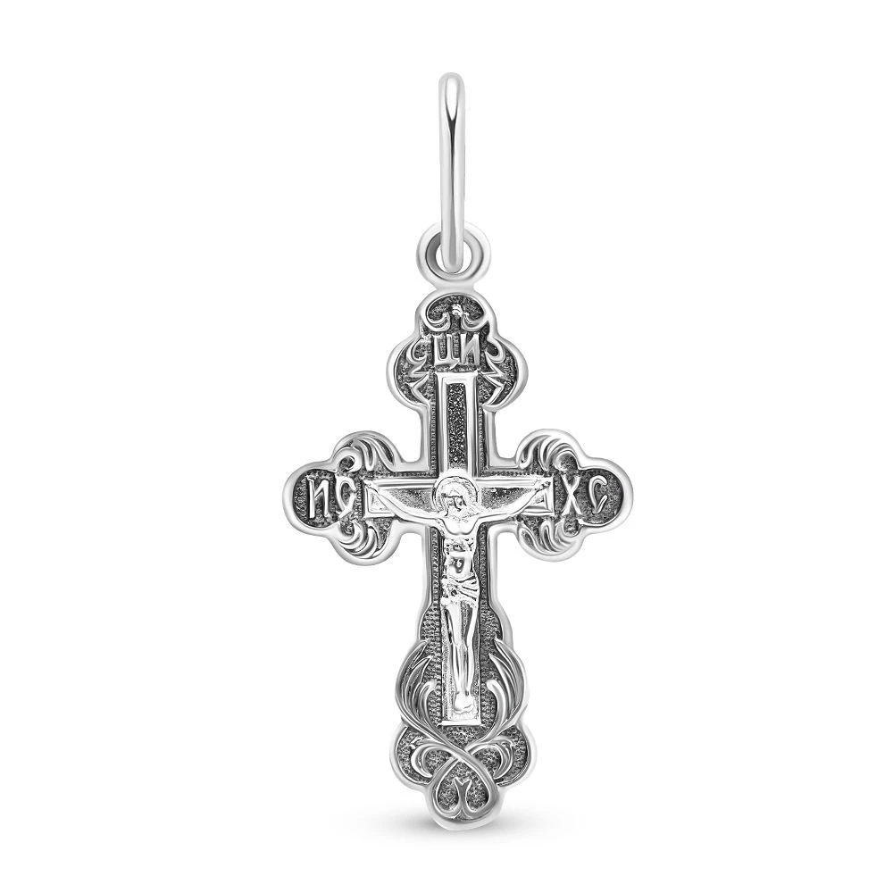 Крестик из серебра 925 пробы 1