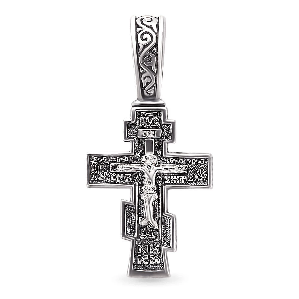 Крестик из серебра 925 пробы 1