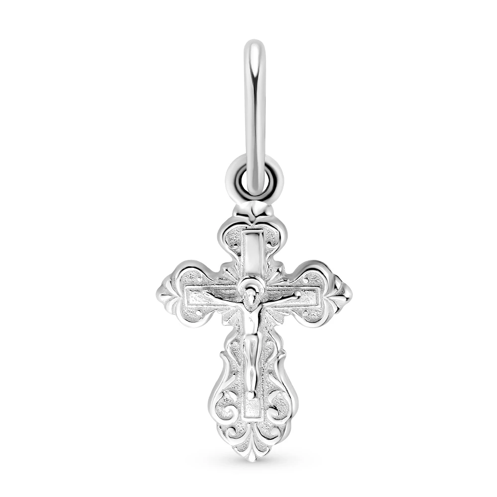 Крестик из серебра 925 пробы 1