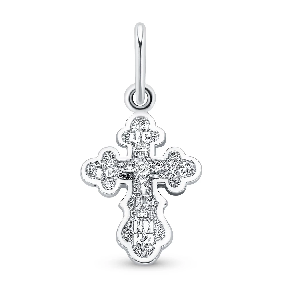 Крестик из серебра 925 пробы 1
