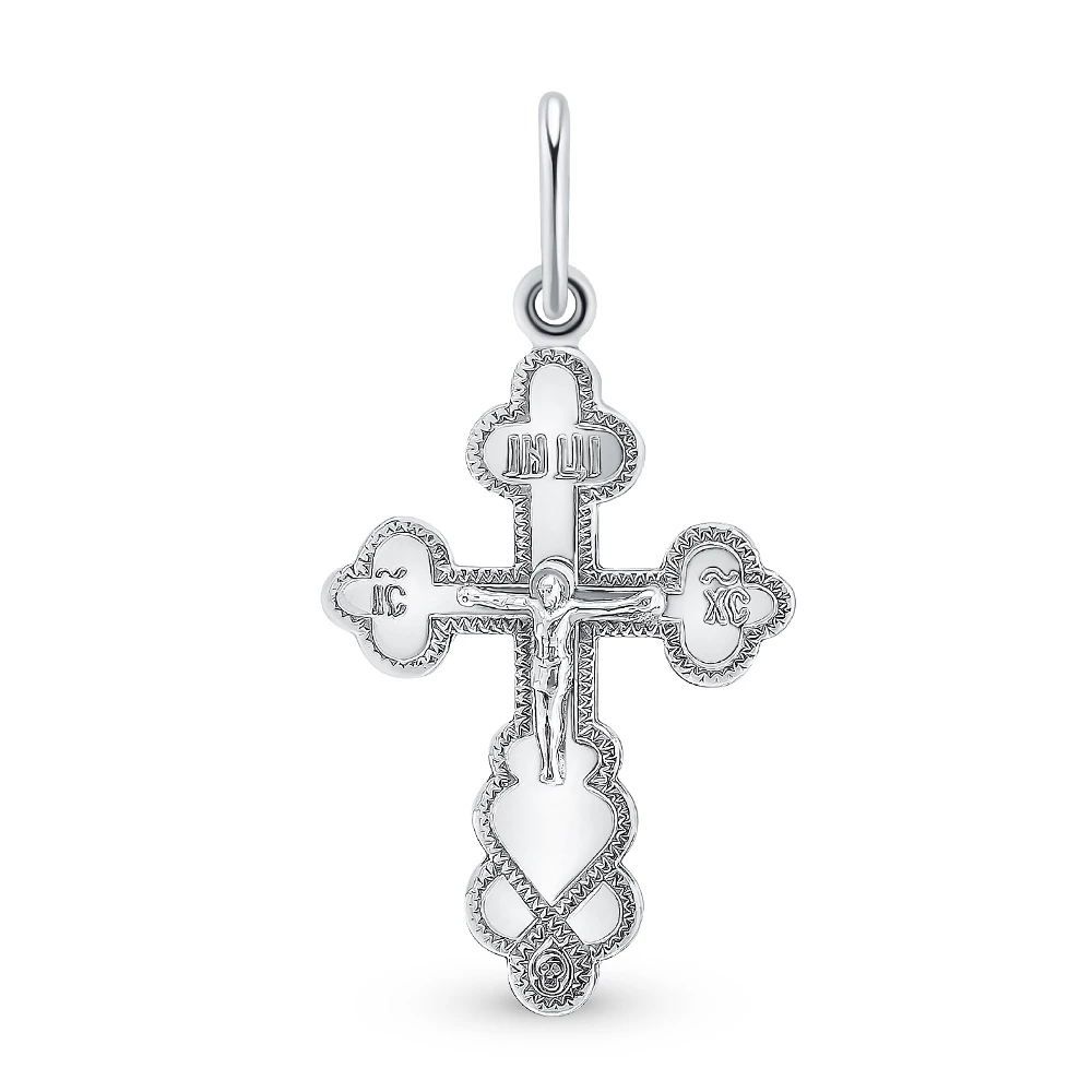 Крестик из серебра 925 пробы 1