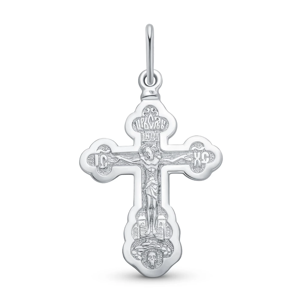 Крестик из серебра 925 пробы 1