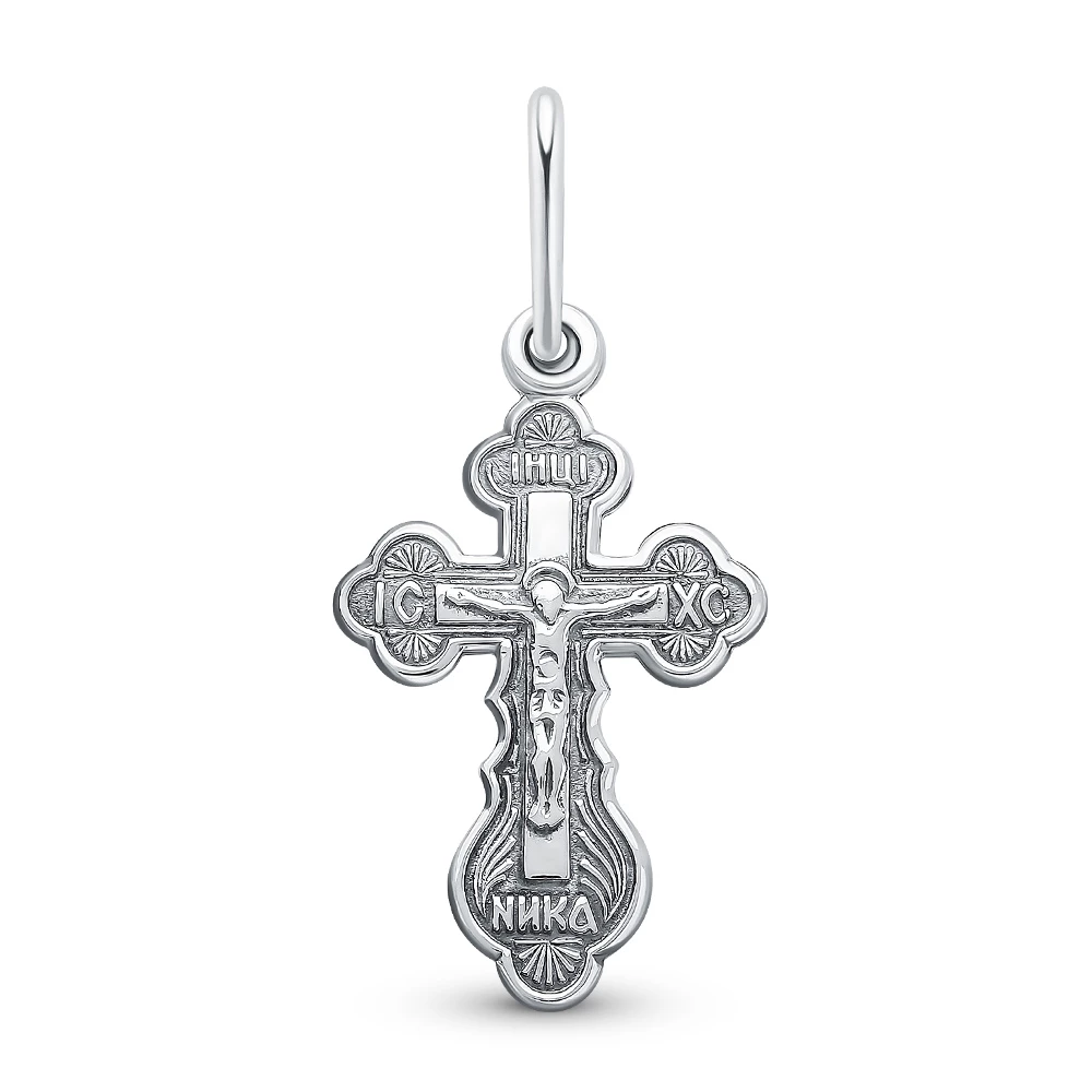 Крестик из серебра 925 пробы 2