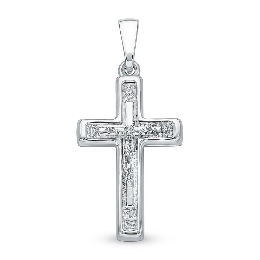 Крестик из серебра 925 пробы 1