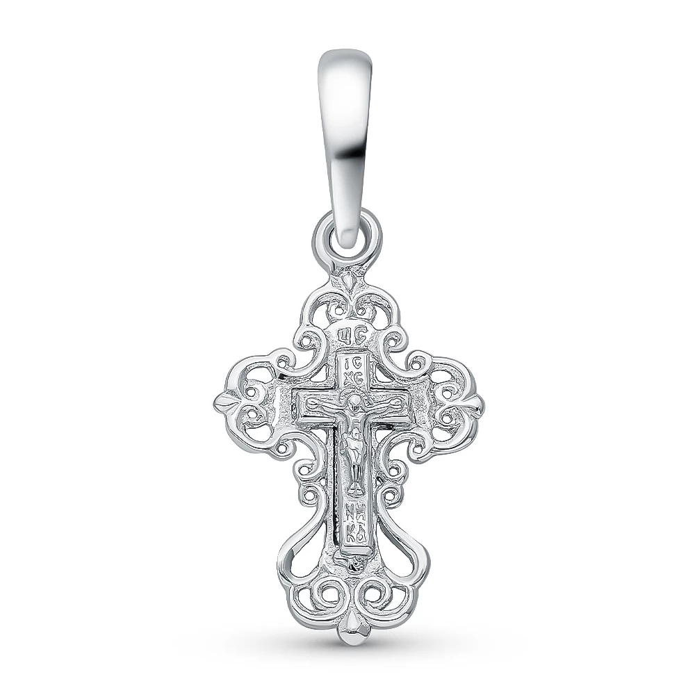 Крестик из серебра 925 пробы 1