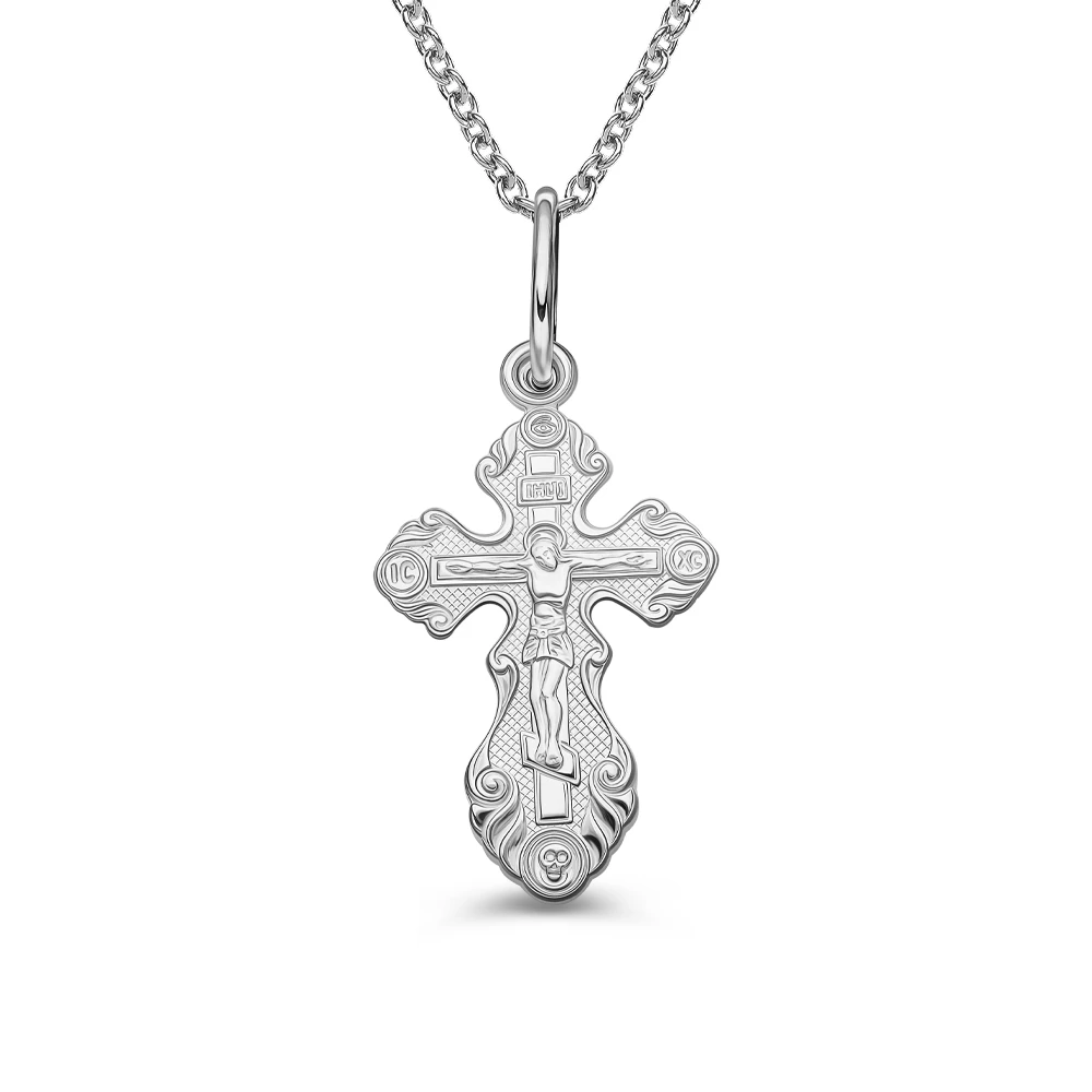 Крестик из серебра 925 пробы