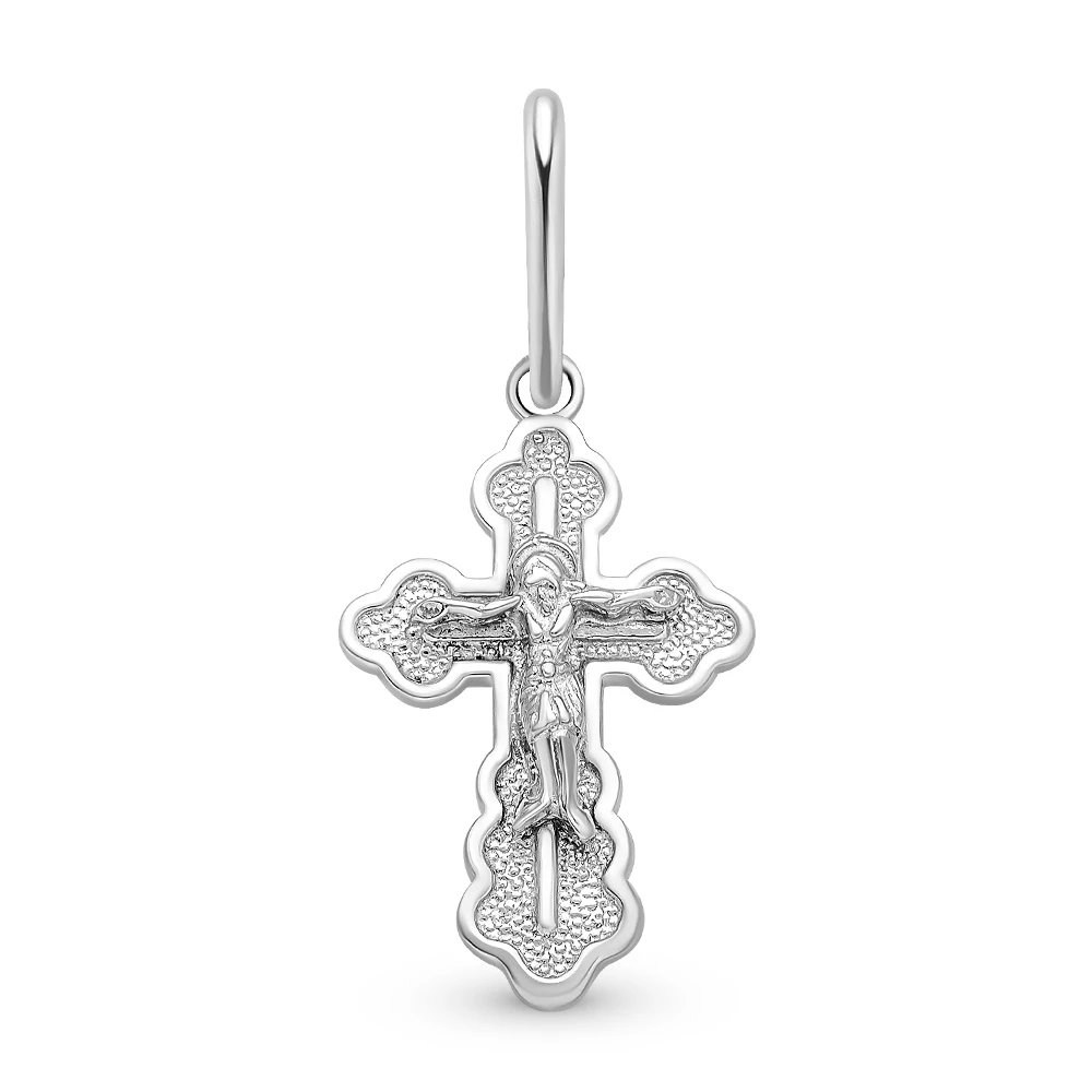 Крестик из серебра 925 пробы 1