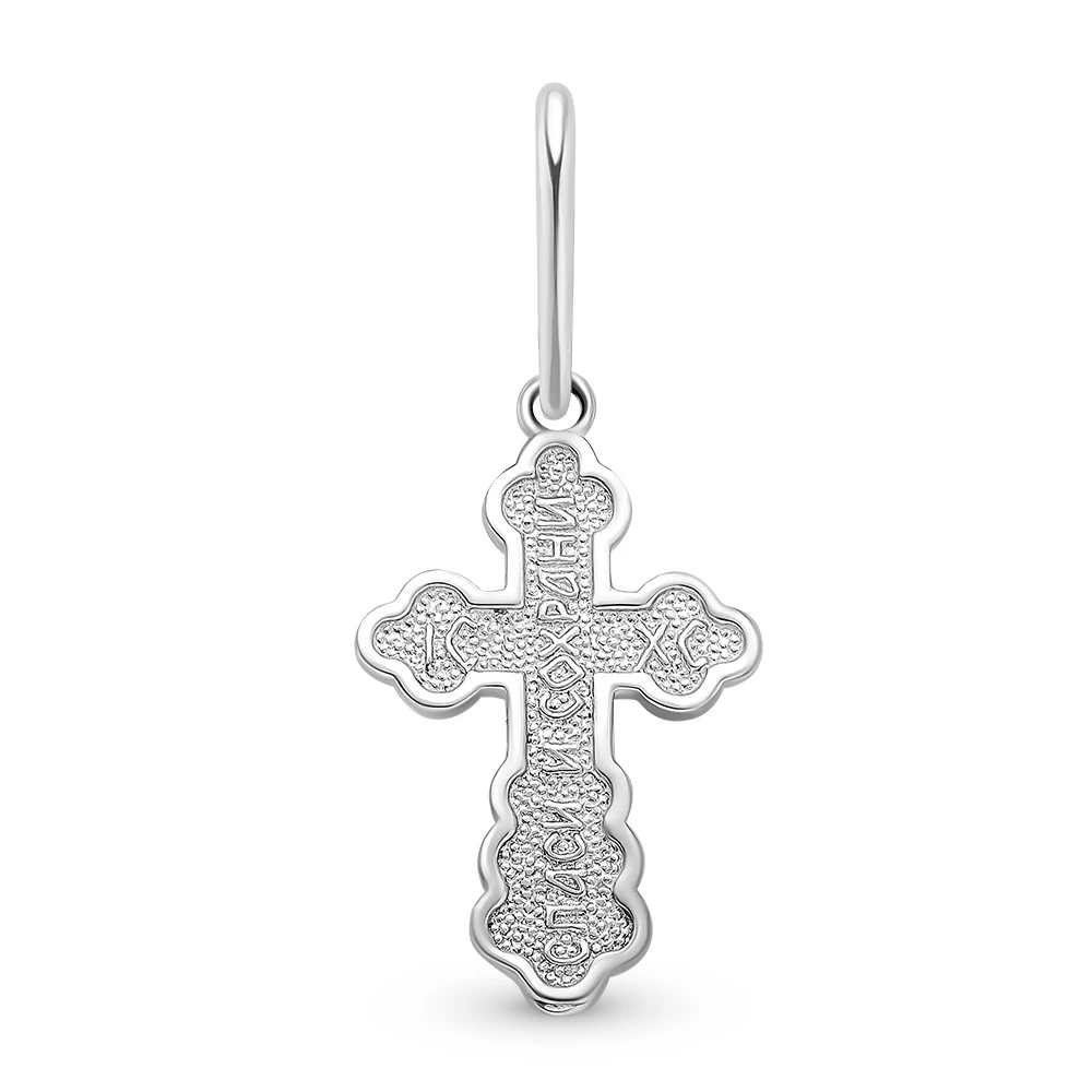 Крестик из серебра 925 пробы 2