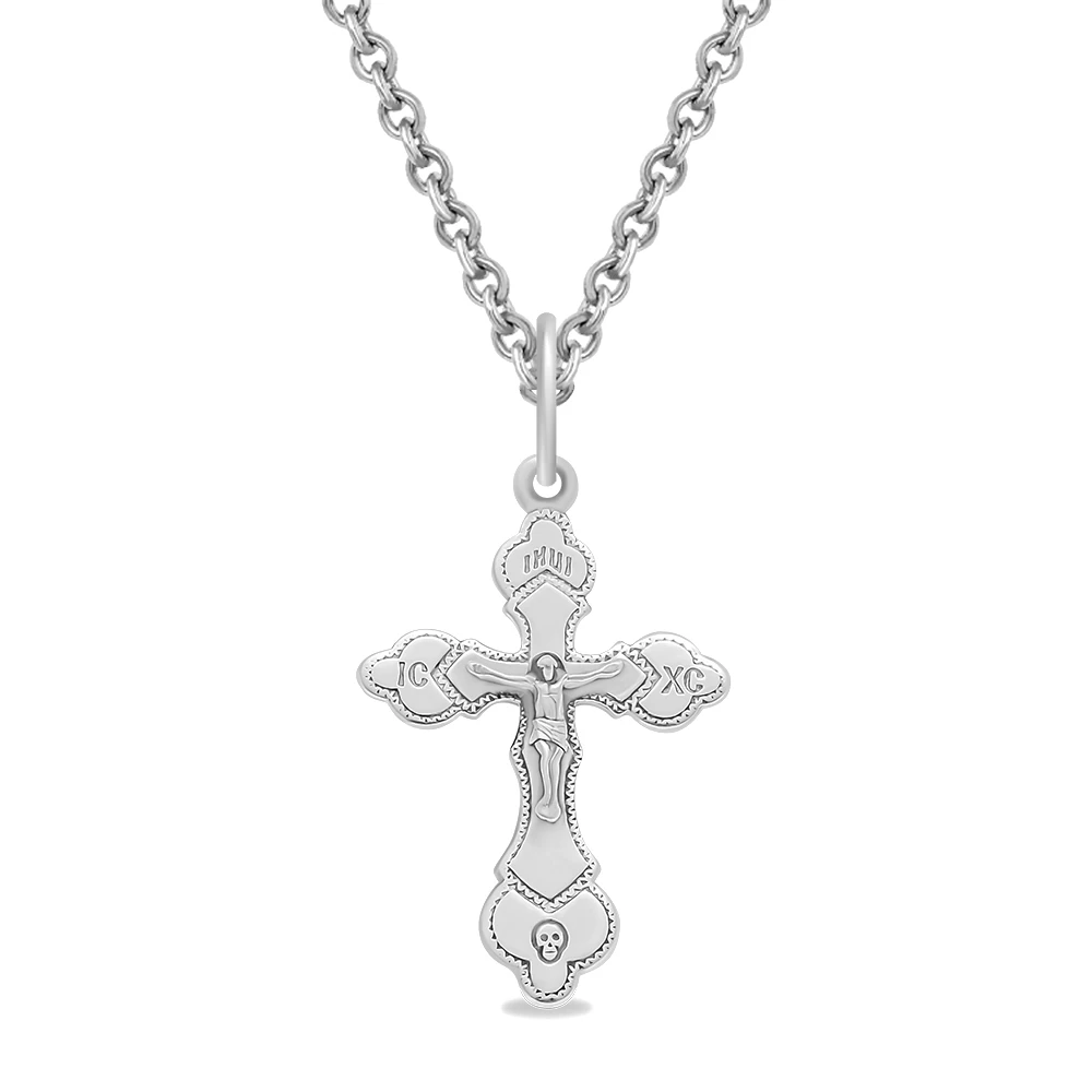 Крестик из серебра 925 пробы 1
