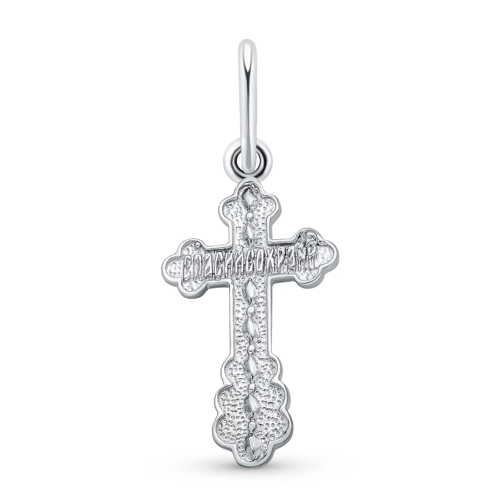 Крестик из серебра 925 пробы 2