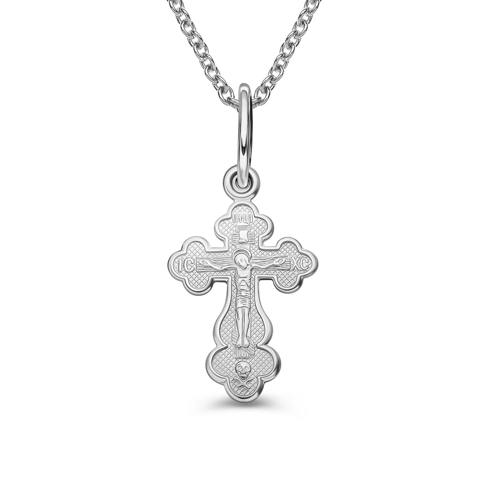 Крестик из серебра 925 пробы 1