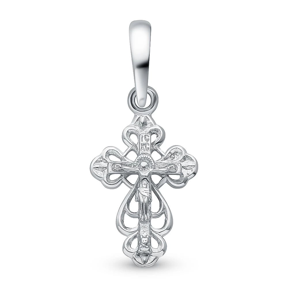Крестик из серебра 925 пробы 1