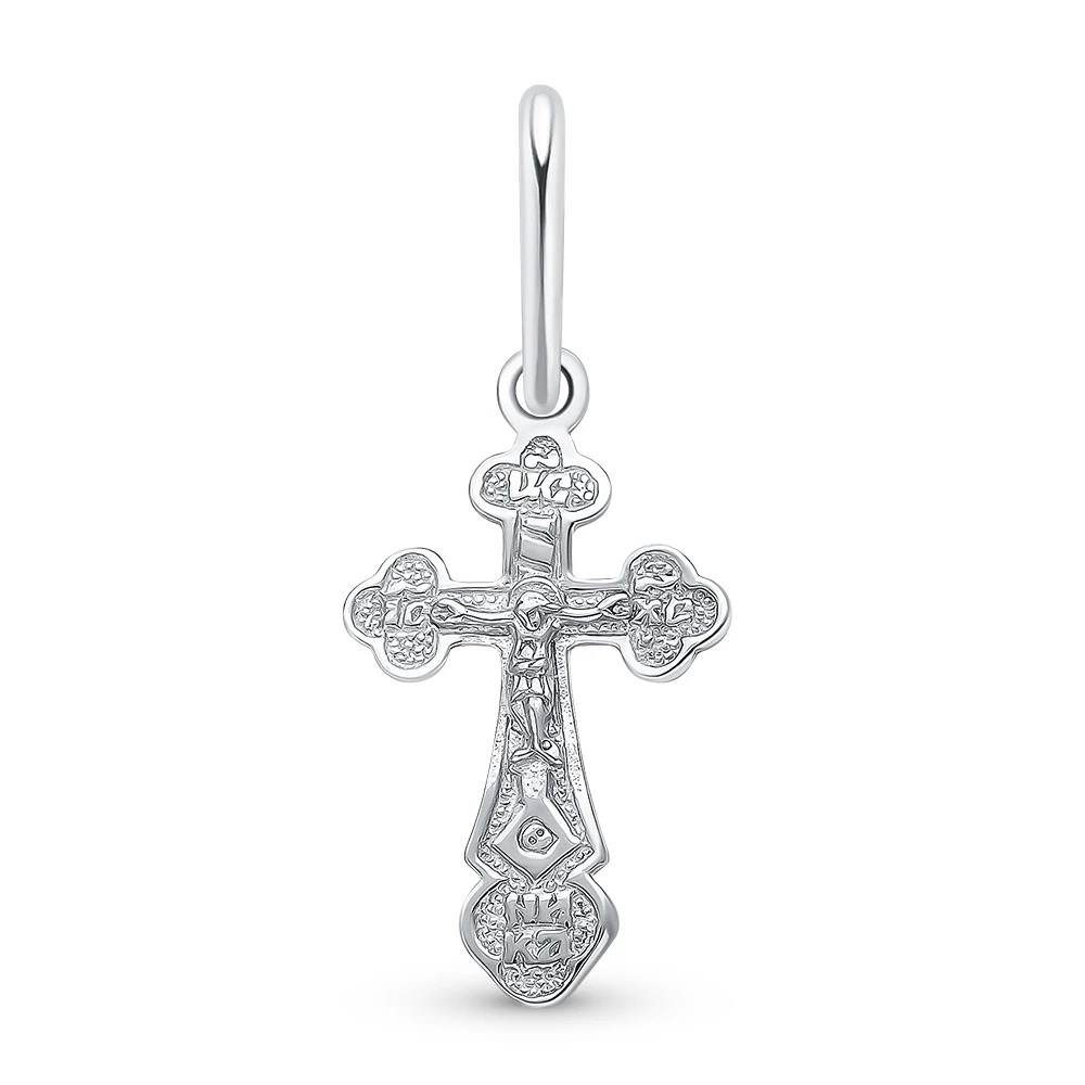 Крестик из серебра 925 пробы 1