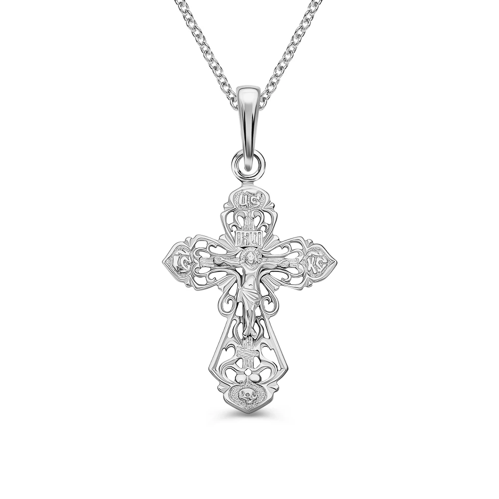 Крестик из серебра 925 пробы