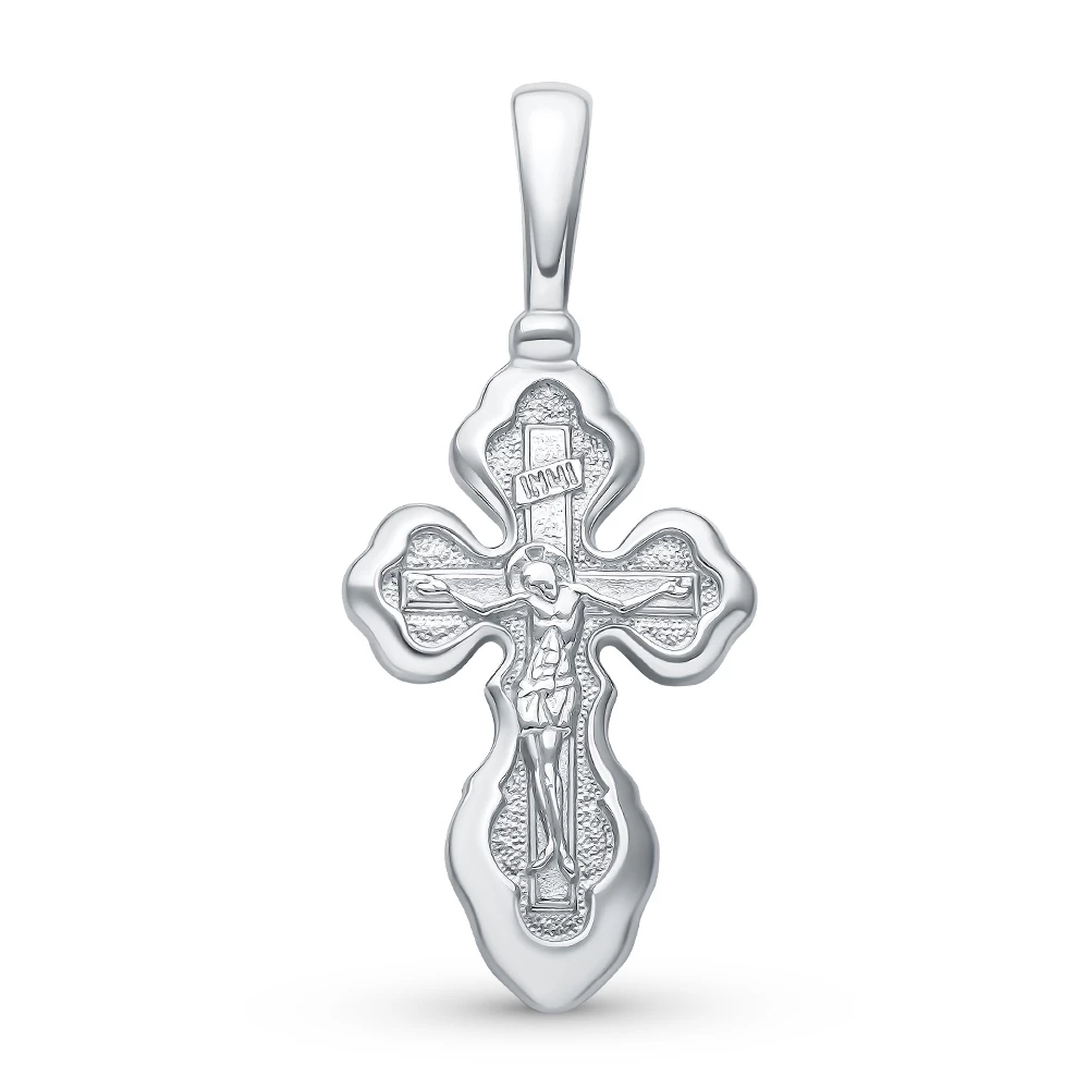 Крестик из серебра 925 пробы 1