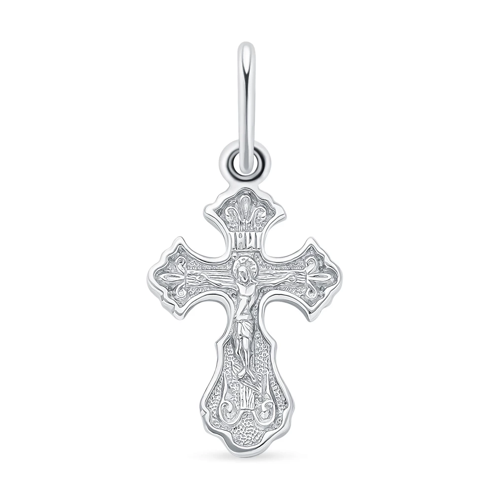 Крестик из серебра 925 пробы 1