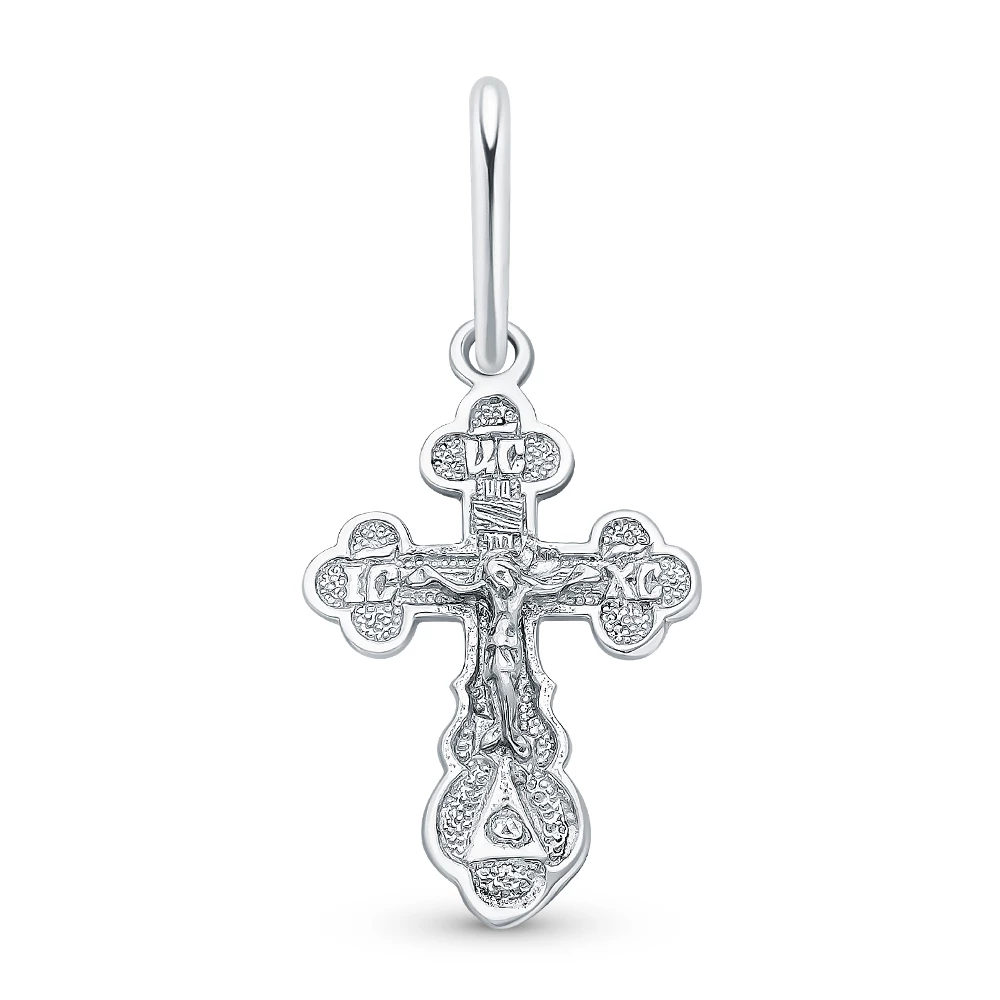Крестик из серебра 925 пробы 1