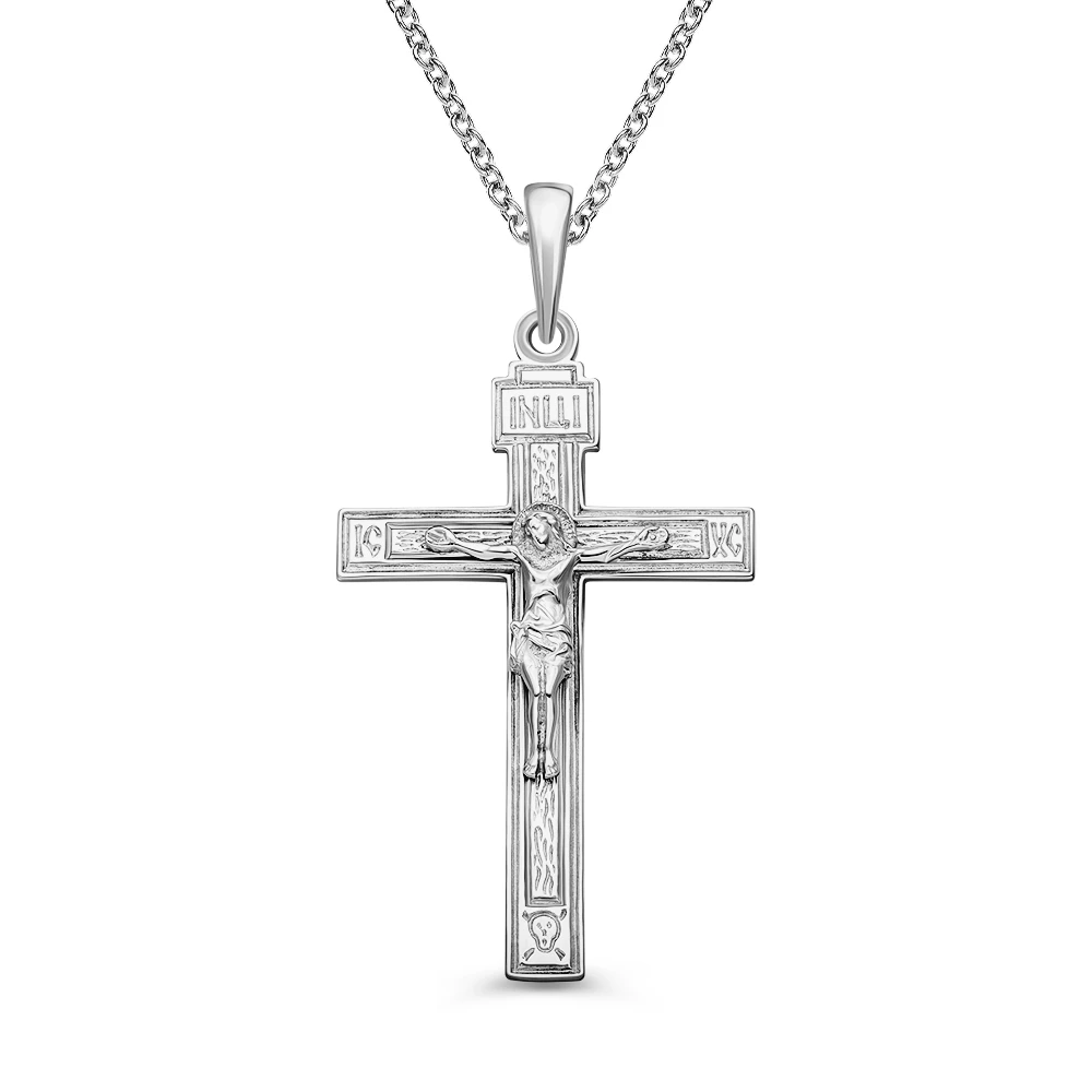 Крестик из серебра 925 пробы