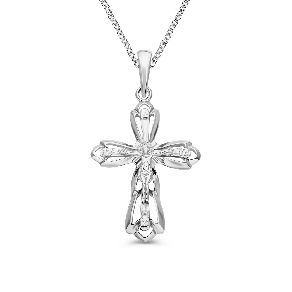 Крестик из серебра 925 пробы